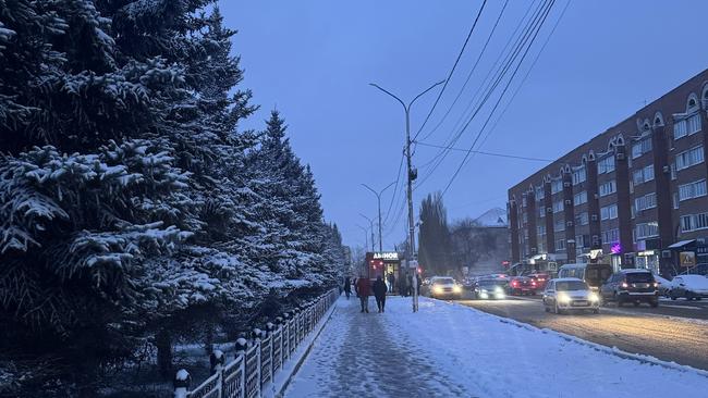 Рабочая неделя началась с активного снегопада