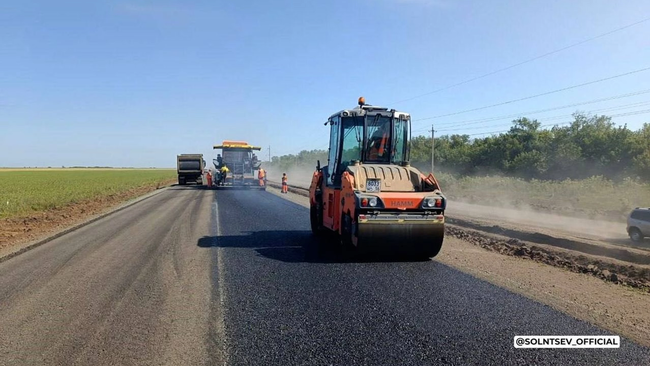 Ремонт крупнейшей дороги региона