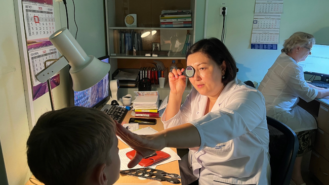 Медики из Оренбурга проводят приём в Бузулуке 