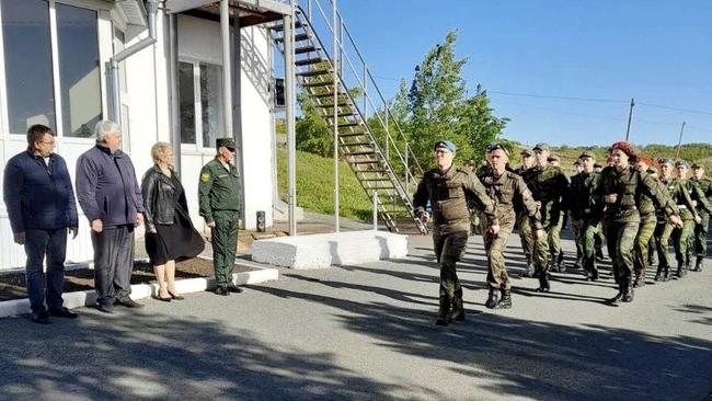 Торжественное открытие учебно-полевых сборов для учащихся 10-х классов