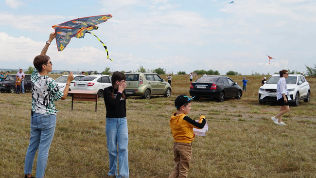 В Бузулуке прошёл фестиваль воздушных змеев 