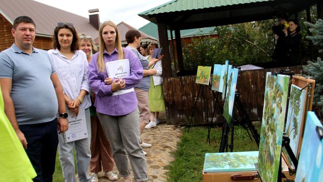 В Бузулукском бору прошел Всероссийский пленэр для людей с особенностями здоровья