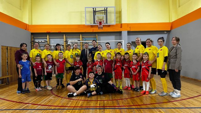 В Красногвардейце создали условия для развития женского футбола 