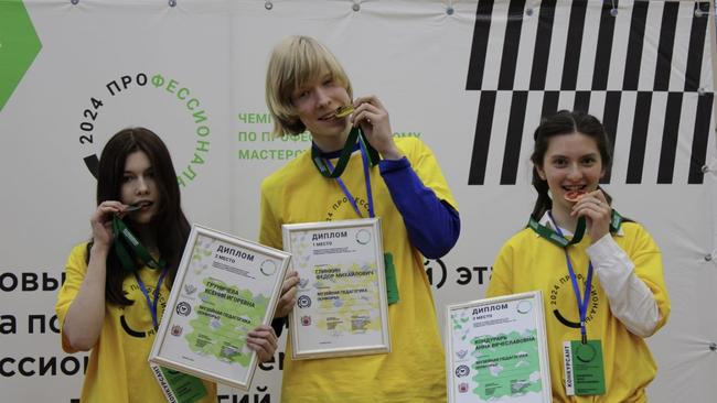 Учащаяся школы №6 Ксения Груничева стала победителем межрегионального этапа Чемпионата «Профессионалы»