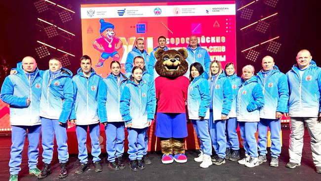 Лыжники Бузулука в Барнауле