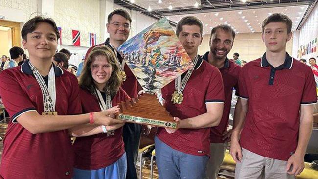 Анна Шухман на Олимпиаде в Колумбии 