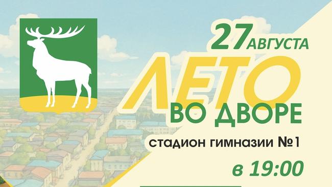 Большой праздник «Лето во дворе»