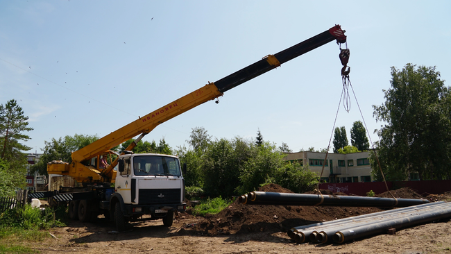 Как в Бузулуке обновляют теплотрассы