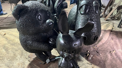 Возвращение детства: герои аллеи «Дружба» снова с нами