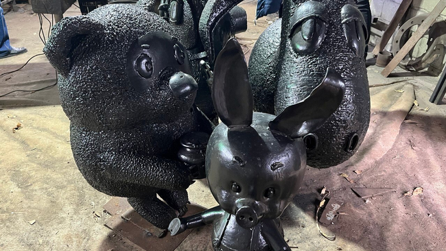 Возвращение детства: герои аллеи «Дружба» снова с нами