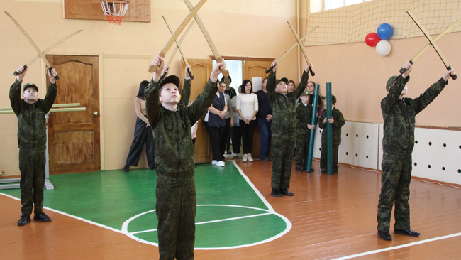 Новый кадетский класс казачьей направленности