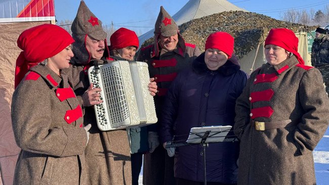 Соревнования по охотничьему биатлону 