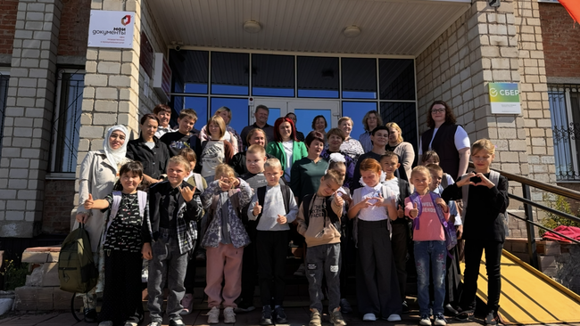 В Красногвардейце прошла акция «Соберем ребенка в школу»