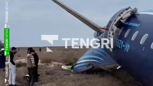 В Актау потерпел крушение самолет, летевший из Баку в Грозный