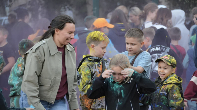 Дворовое «Бабье лето»: жители провели вечер вместе