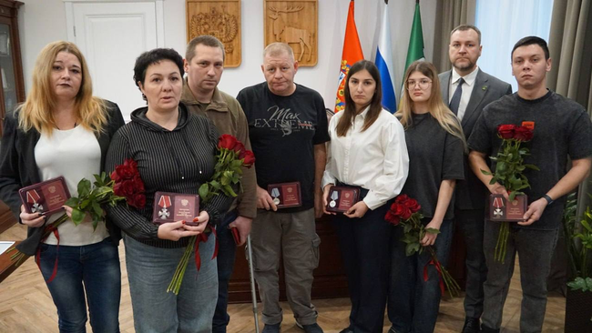 Государственные награды вручены бузулукским участникам СВО