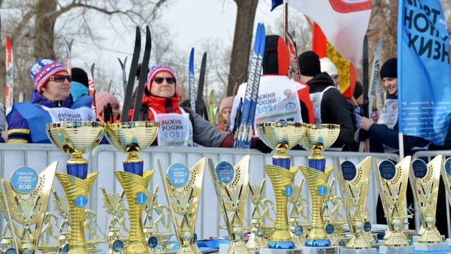 Всероссийское соревнование «Лыжня России» в Бузулуке