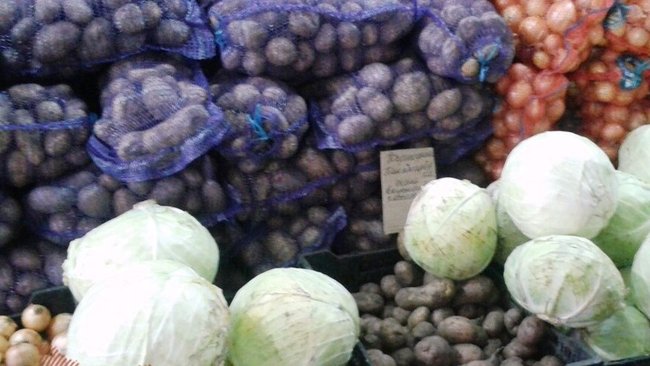 В Оренбуржье продолжает расти цена на овощи