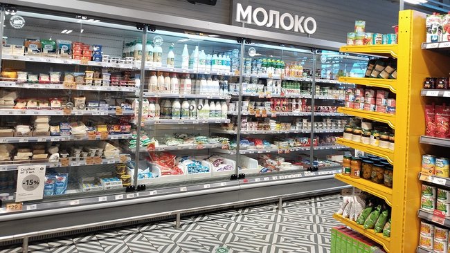 В Оренбургской области - самое дорогое молоко в ПФО