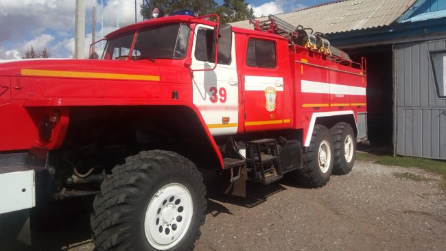 Ночью в Бузулукском районе тушили пожар