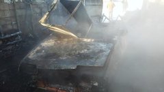 Пятничным утром в Бузулукском районе сгорел автомобиль