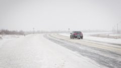 Из-за сильной метели оренбургские трассы закрыты для движения транспорта