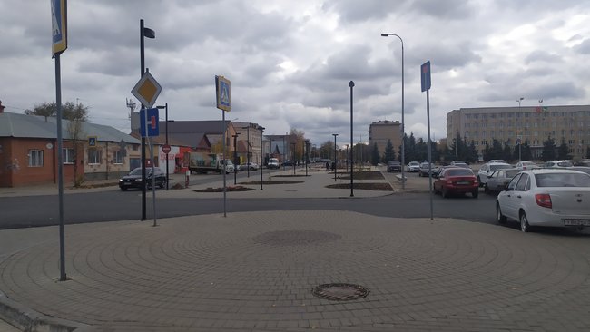 В Бузулуке водитель, не заметивший знак 