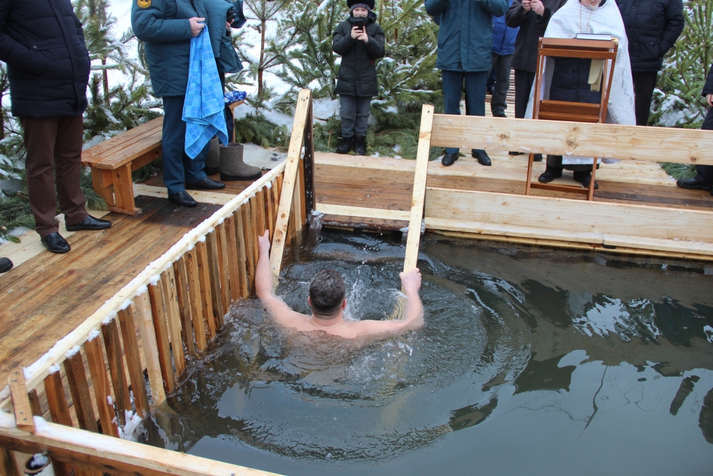 Купель при храме